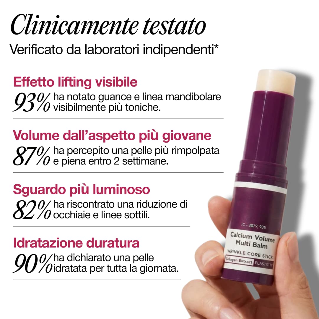 Stick Anti Età al Calcio e Collagene